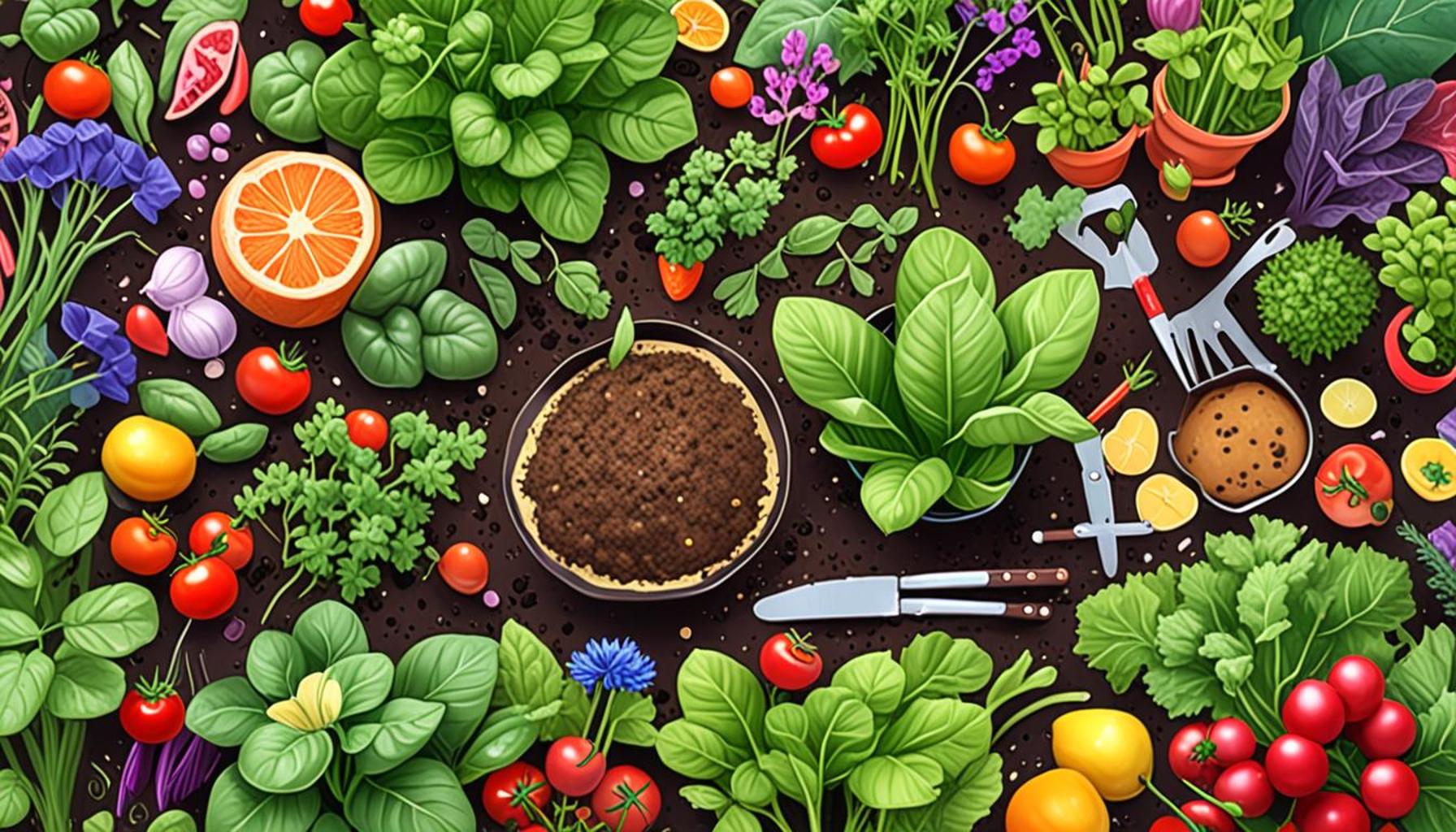 How to Create an Edible Garden: Plant Selection for Beginner Cooking Enthusiasts