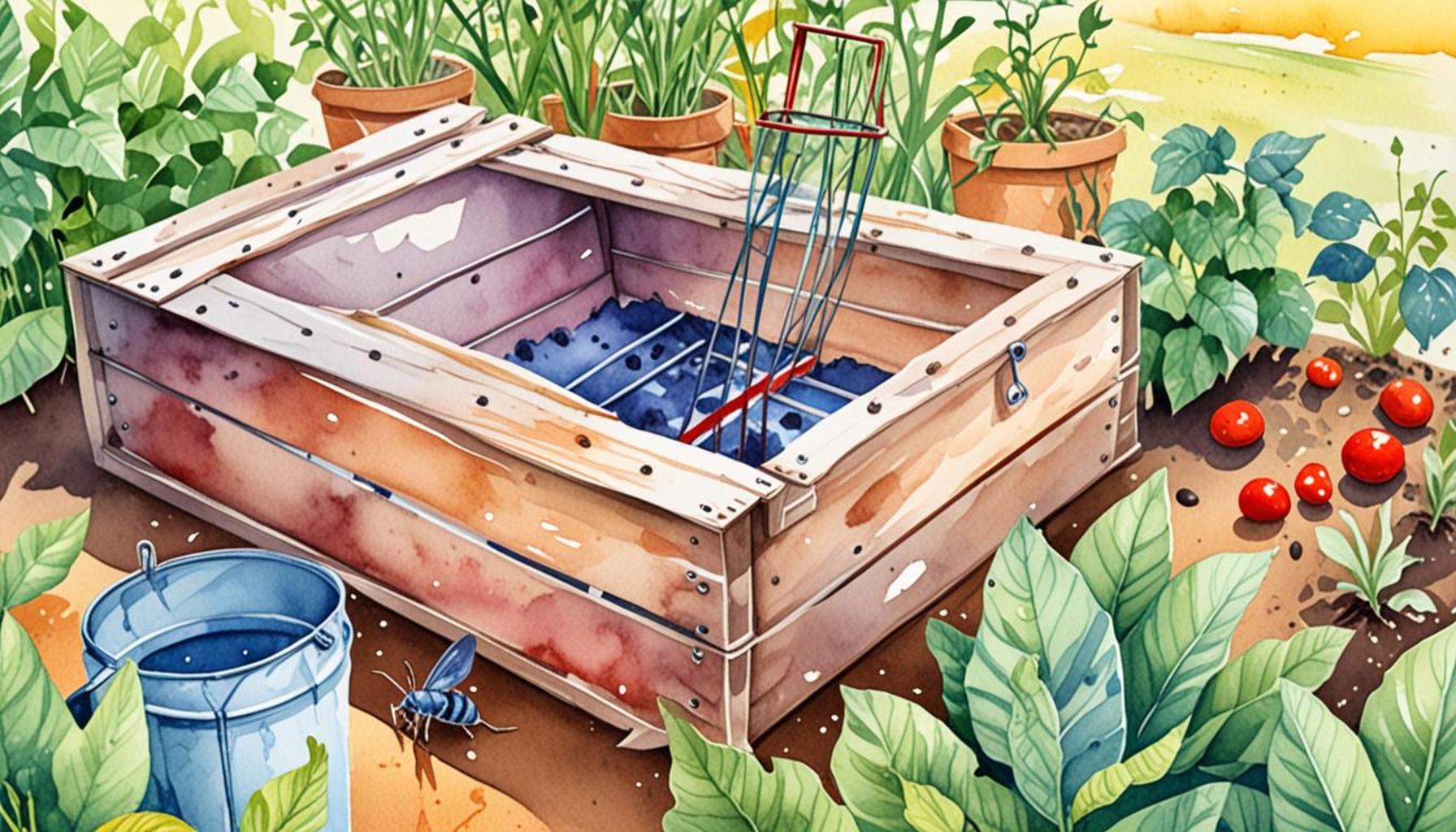 Use of Homemade Traps for Pest Management in Home Gardens